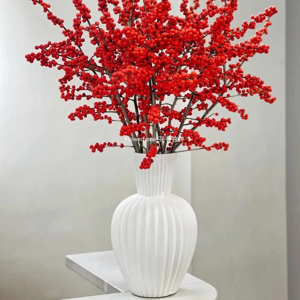 北美冬青鲜花桌面款45-55厘米5枝送一枝60的