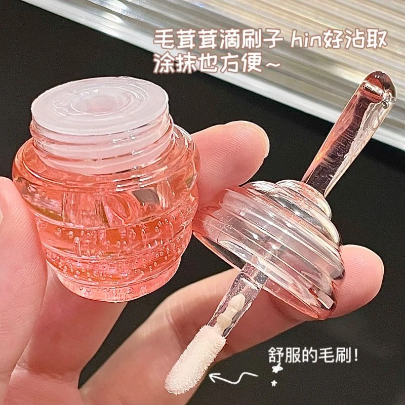 小蜜罐润唇膏唇油保湿滋润补水防干裂淡化唇纹学生党唇膜口红打底