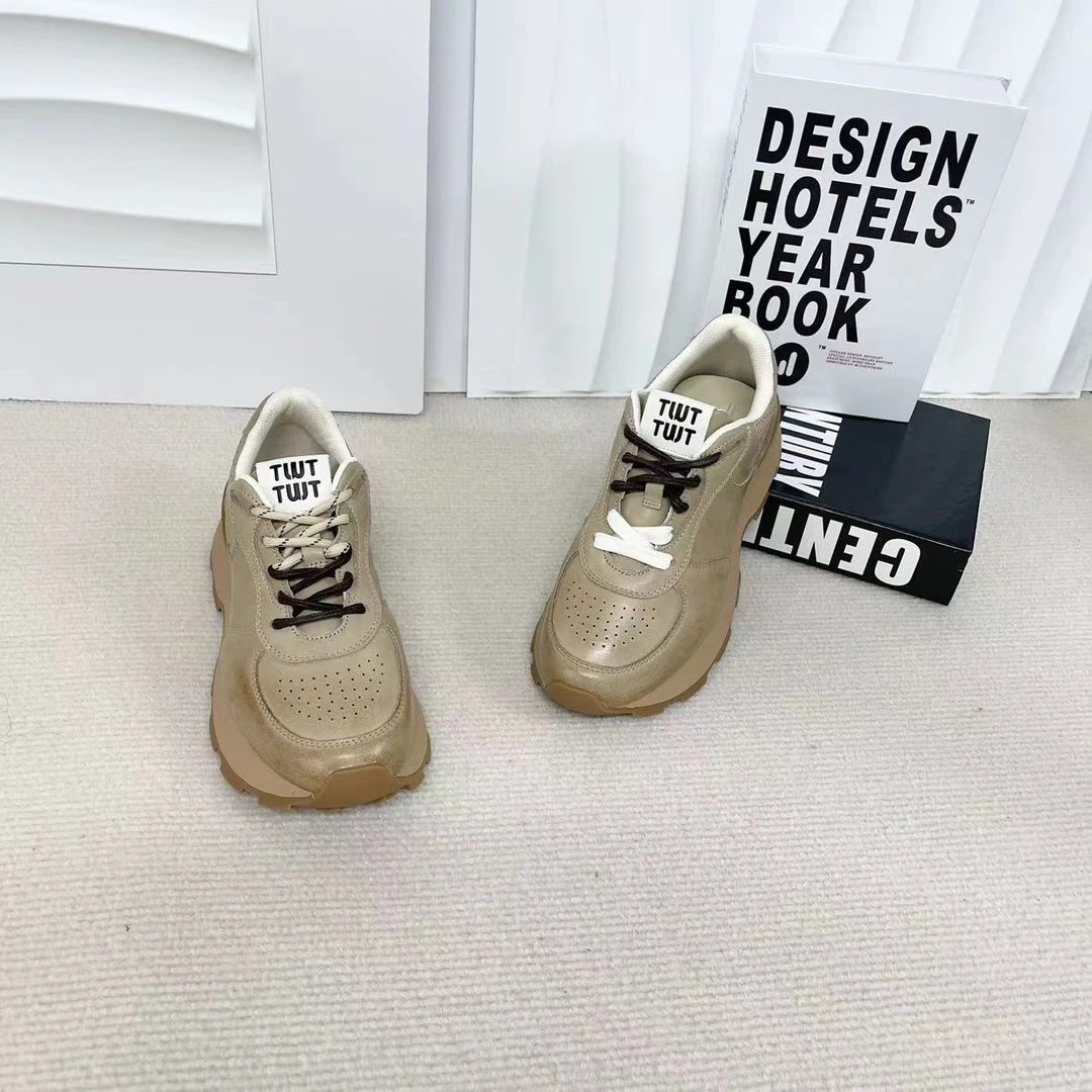 【与然良品】9600-1117爆款百搭时尚休闲阿甘鞋D