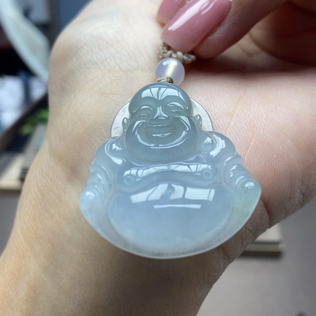 翡翠颈饰未镶嵌吊坠