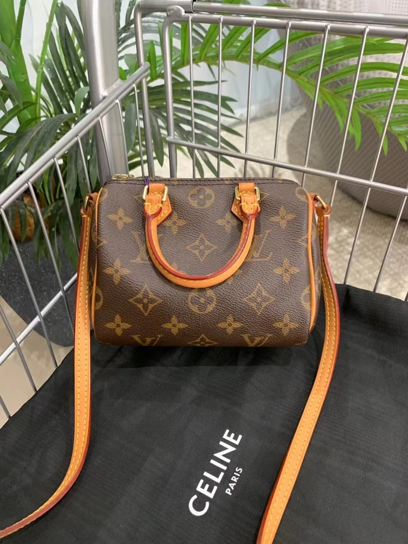 95新 LouisVuitton/路易威登 老款speedy nano 9704301