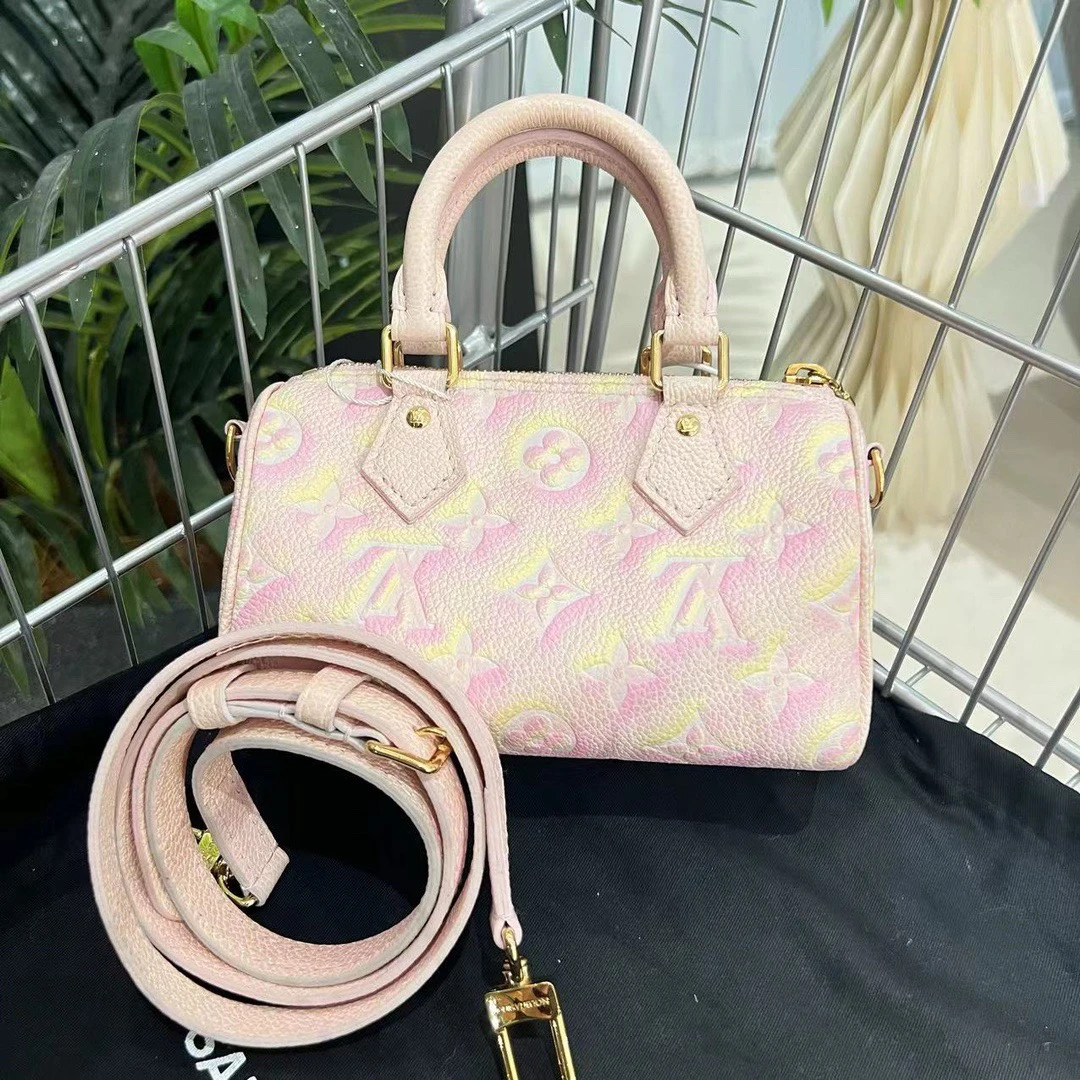 99新 LouisVuitton/路易威登 Lv 炫彩speedy nano/7074969