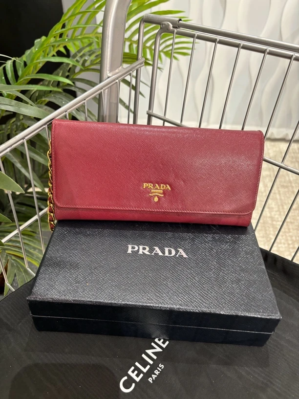 95新 Prada/普拉达 信封woc链条包1296805