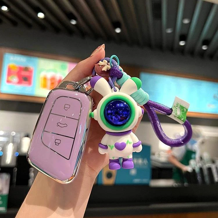 奇瑞小蚂蚁钥匙套2022款新奇瑞eq1半糖瑞虎e大蚂蚁魅钥匙包壳扣女