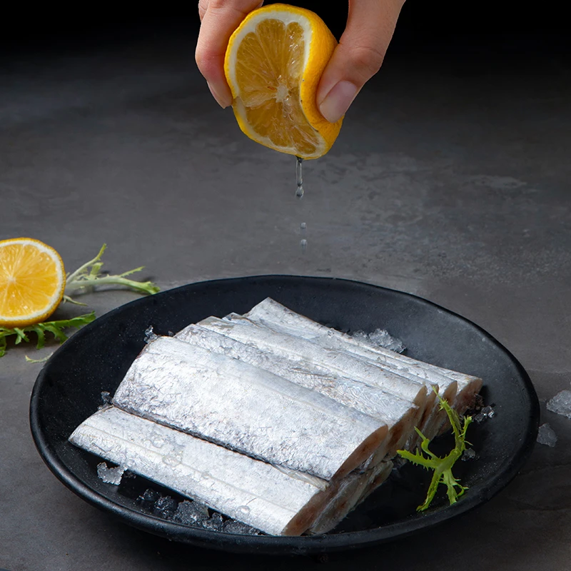 【鲜到鲜得】舟山带鱼段400g*4纯中段去肚无鱼腹 最窄宽度2.5cm左右