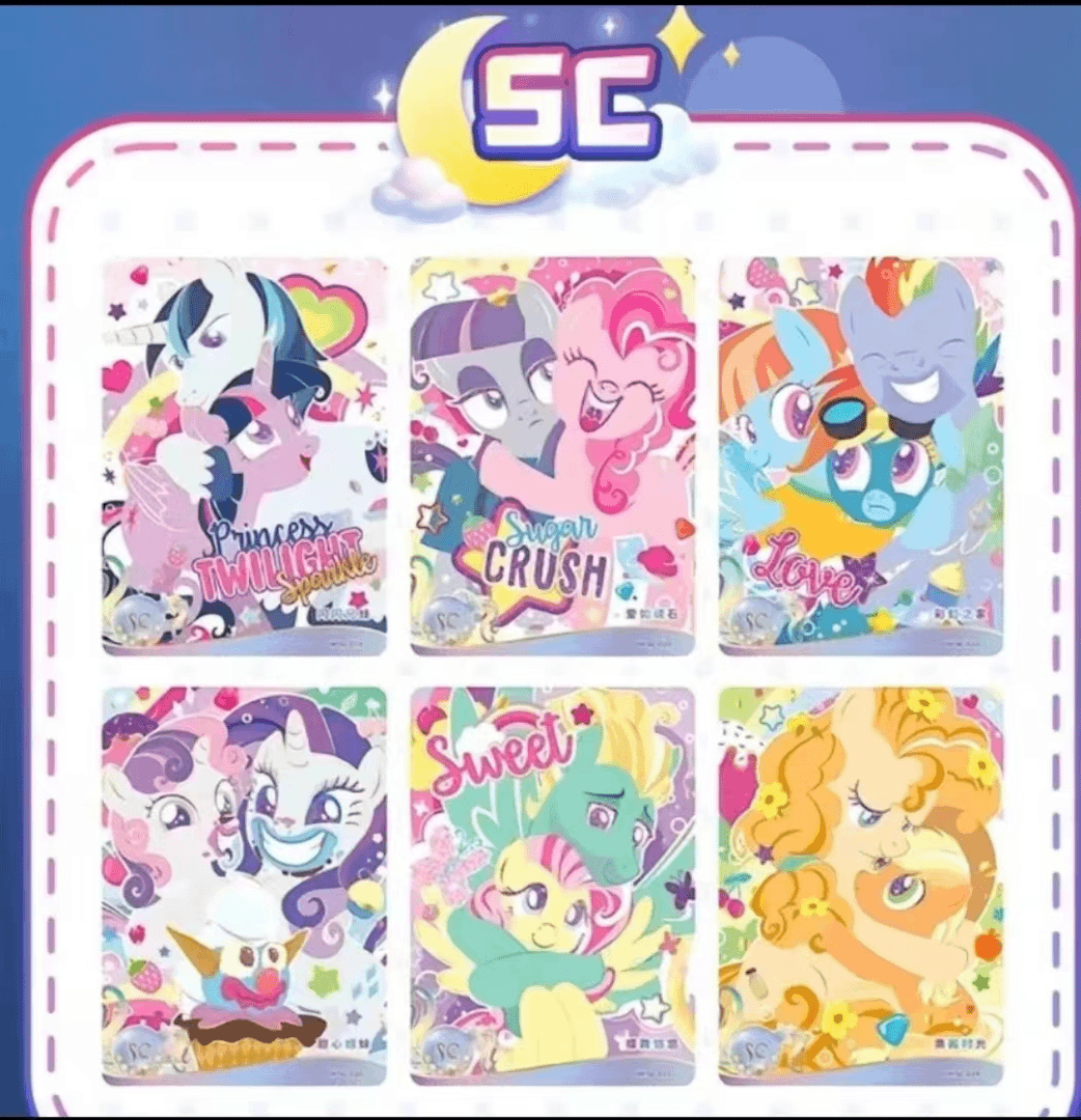 【小马SC卡  CR卡  SGR卡   LSR卡】小马宝莉正版卡牌