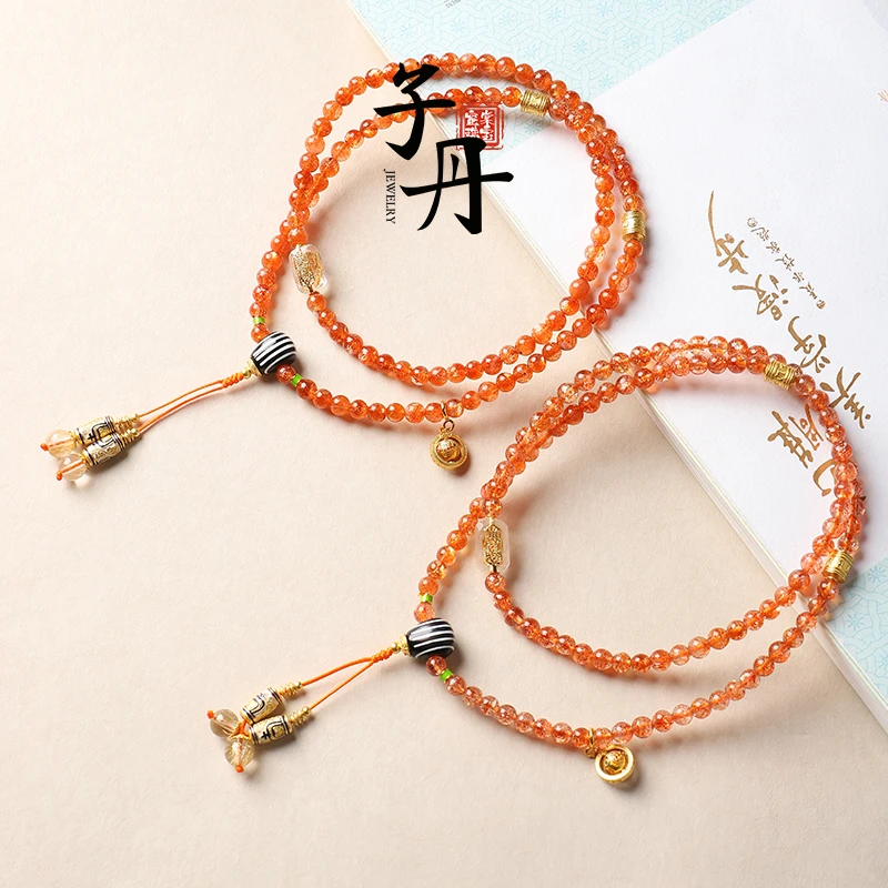 【子丹水 晶】金太阳DIY项链（多样性发/发一条）C5-368