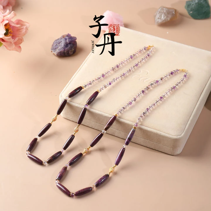 【子丹水 晶】18K舒俱来超七项链 （多样性发/发一条）B1-156