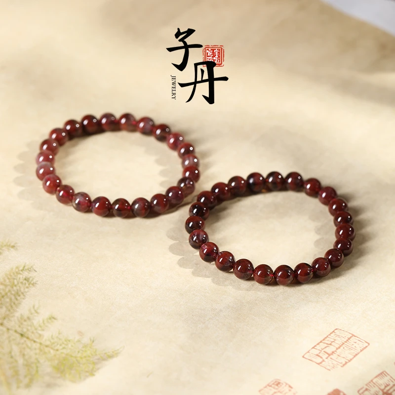 【子丹水 晶】高品极光单圈8mm 手串（多样性发/发一串）B4-334