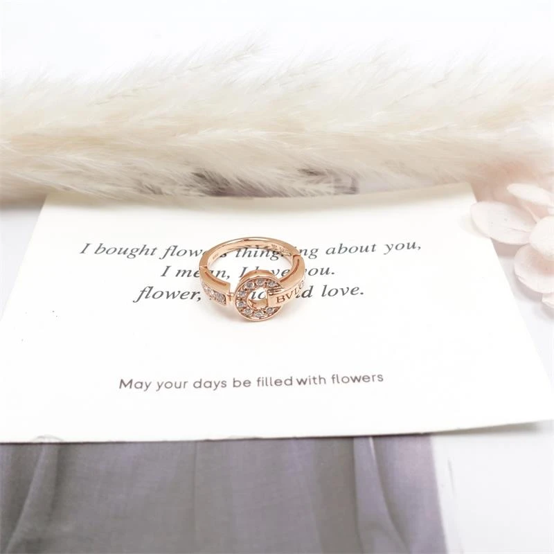 99新 BVLGARI/宝格丽  戒指/T_ZY0000394032