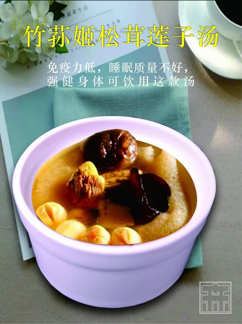 竹荪姬松茸莲子汤料包煲汤材料广东煲汤料炖汤材料煲汤食材养生汤