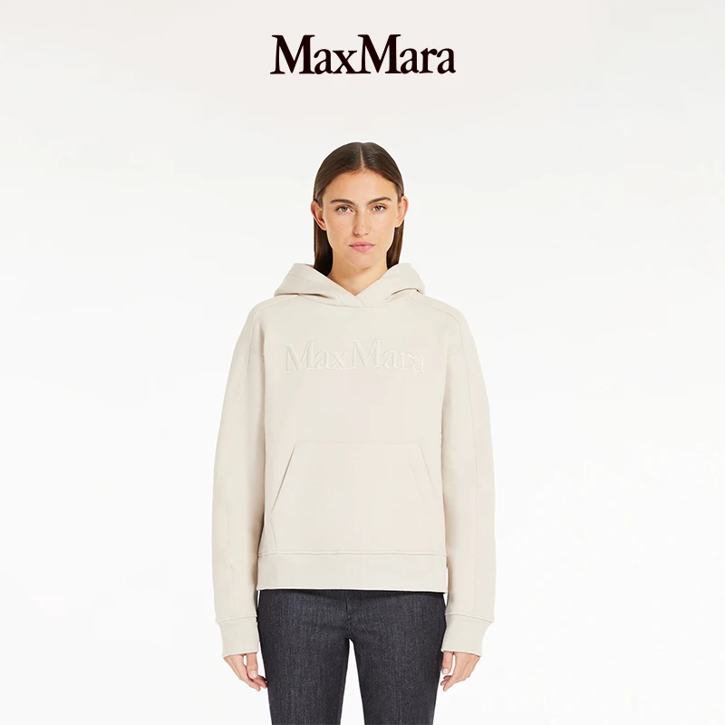 MaxMara 秋冬女装徽标连帽卫衣9926014306