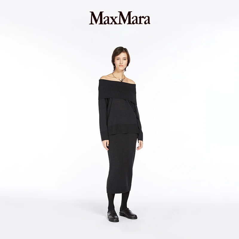 MaxMara 羊毛半身裙6306014806