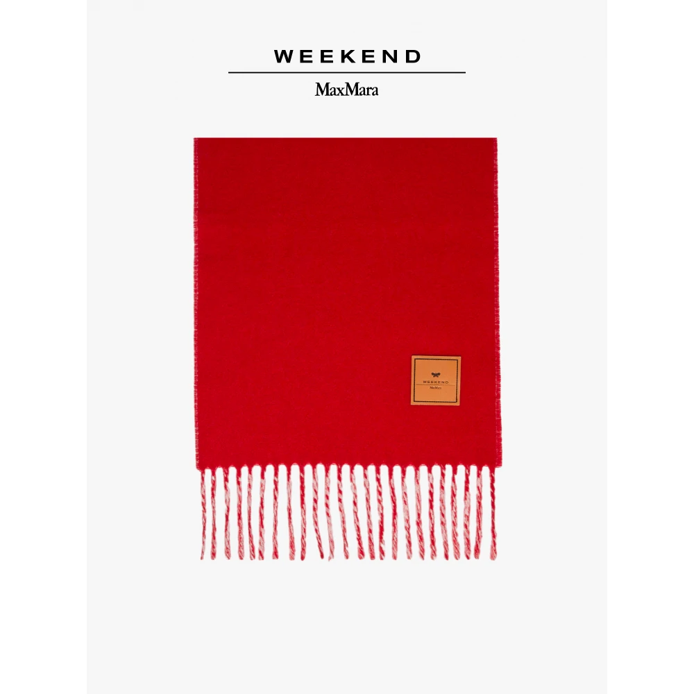 Weekend MaxMara新款女士双面羊毛围巾5541104406