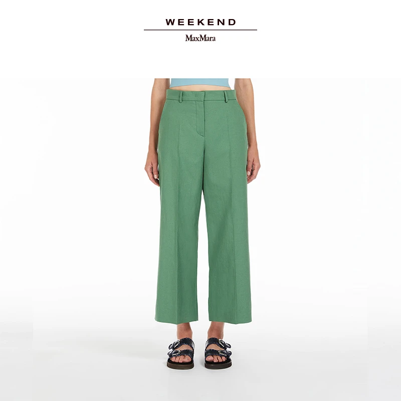 Weekend MaxMara 女装棉麻阔腿裤5131044206