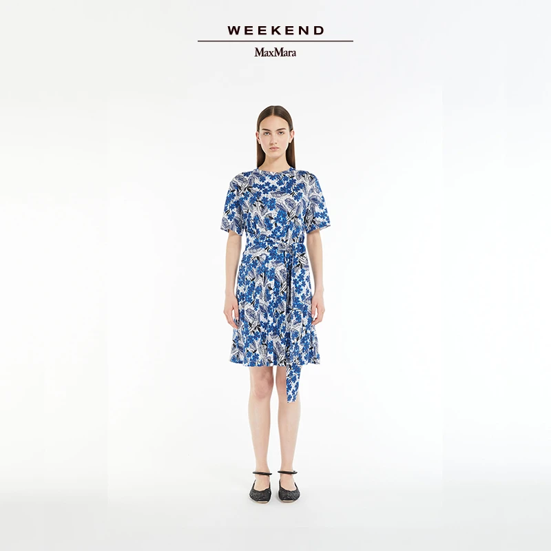 Weekend MaxMara 碎花女式棉质印花连衣裙5621084206