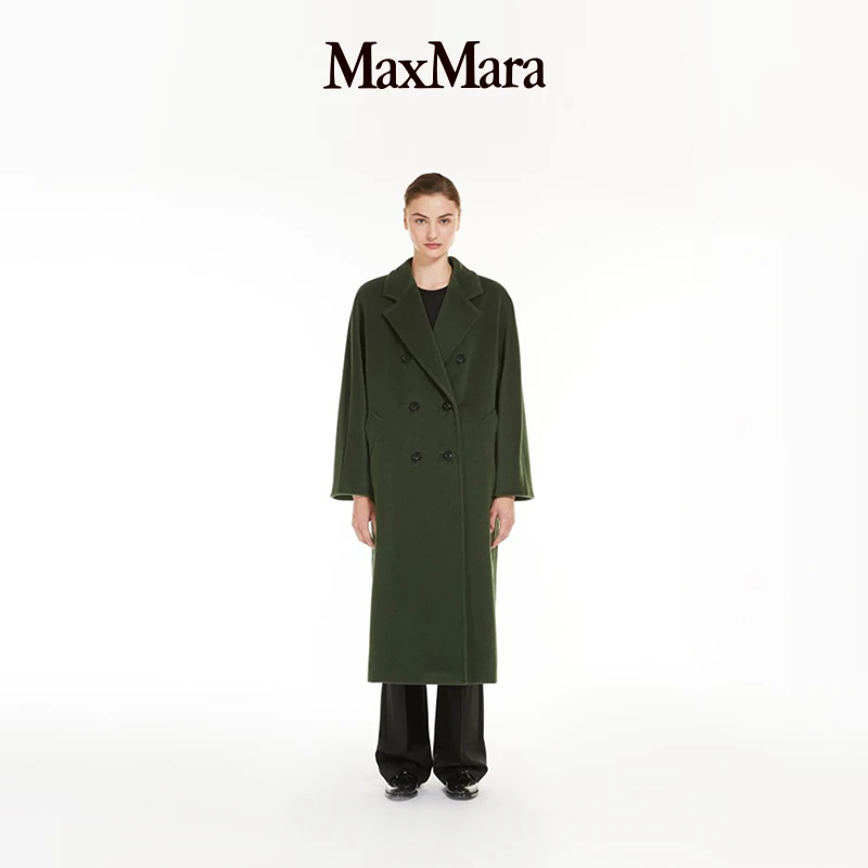 【经典款】MaxMara 女装羊毛羊绒101801Madame大衣1018013906