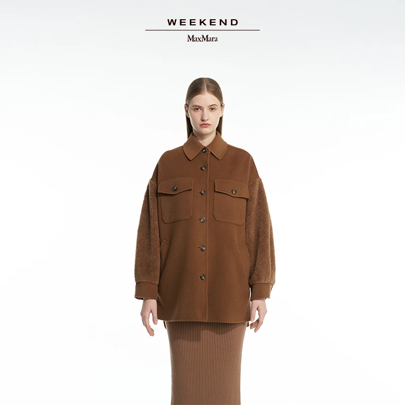 Weekend MaxMara 时尚休闲复古羊毛衬衫5081034106