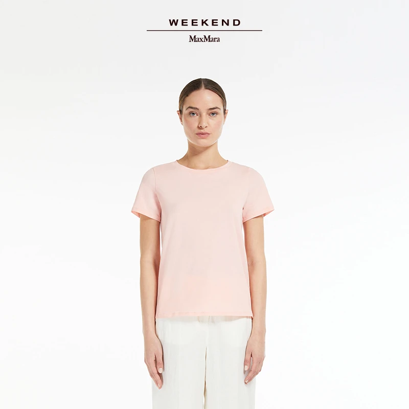 Weekend MaxMara 女装圆领基础T恤5971044206