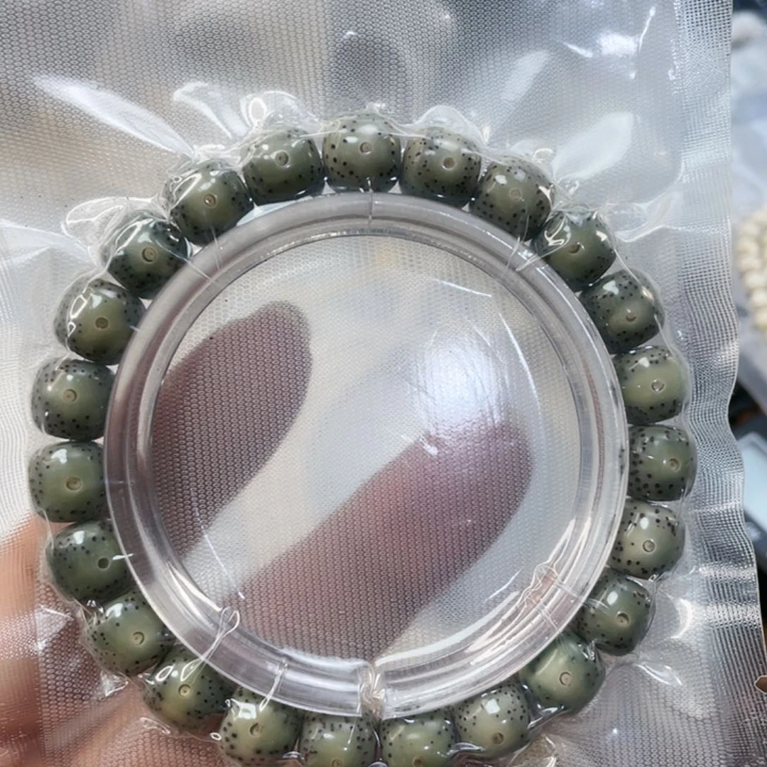 星月菩提手串绿幽灵大眼睛