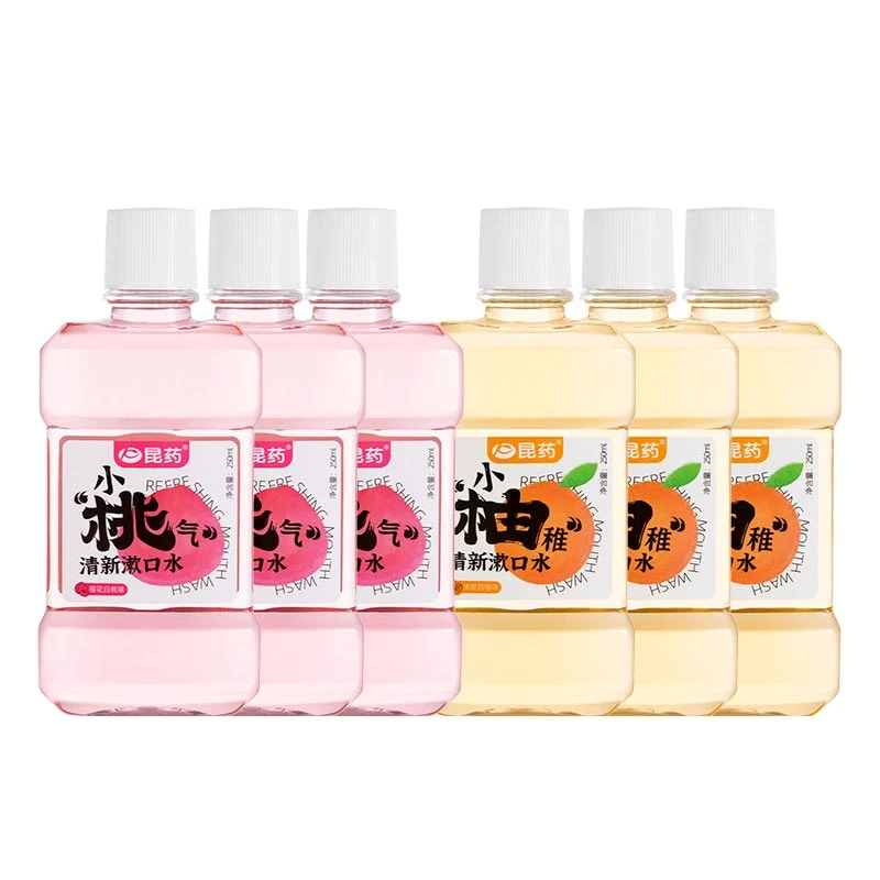 K昆药  小“桃气 ”小“柚稚”清新漱口水