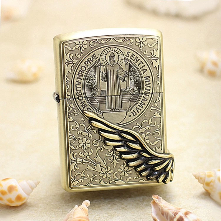 ZIPPO正品原装防风打火机 康斯坦丁天使之翼  在版在册 限量版