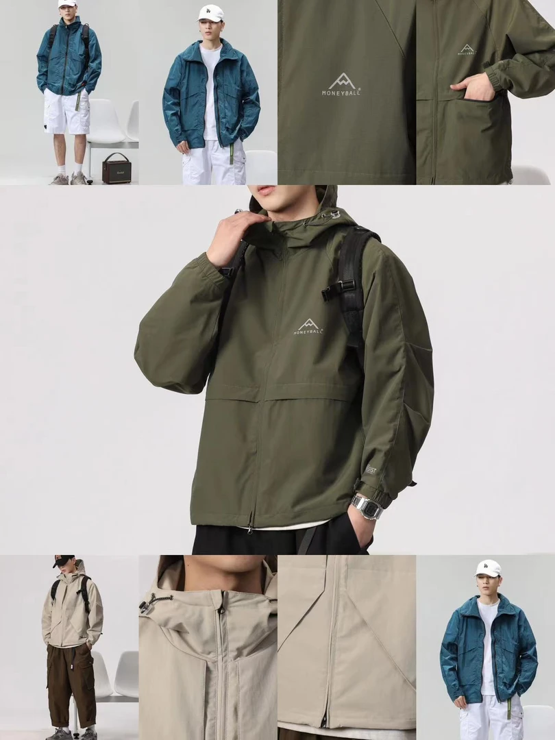 外套冲锋衣运动外套冲锋衣运动户外休闲防水连帽防风户外休闲防水