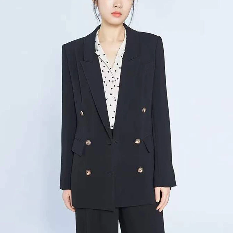 AMASS/阿玛施职业双排扣千元薄款西服西装外套5400373