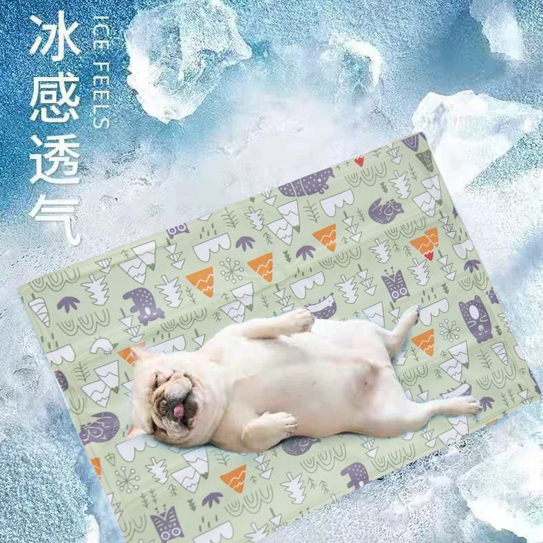 宠物冰垫狗狗猫咪睡垫夏季狗垫子夏天猫垫狗窝凉席垫狗狗冰垫shm