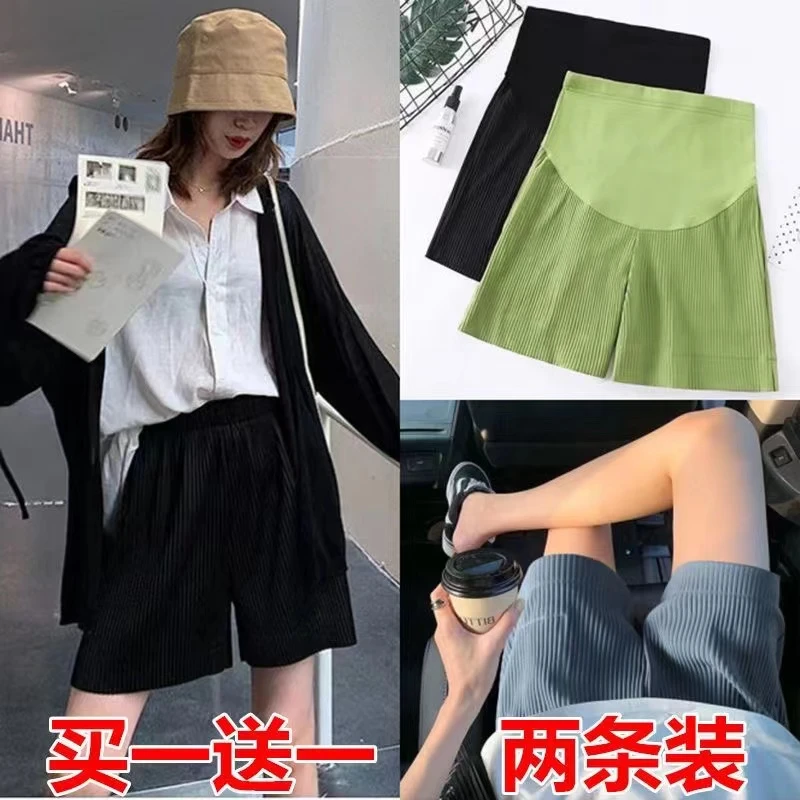 孕妇短裤夏季外穿新款外穿宽松休闲薄款孕妇打底裤托腹孕妇裤子