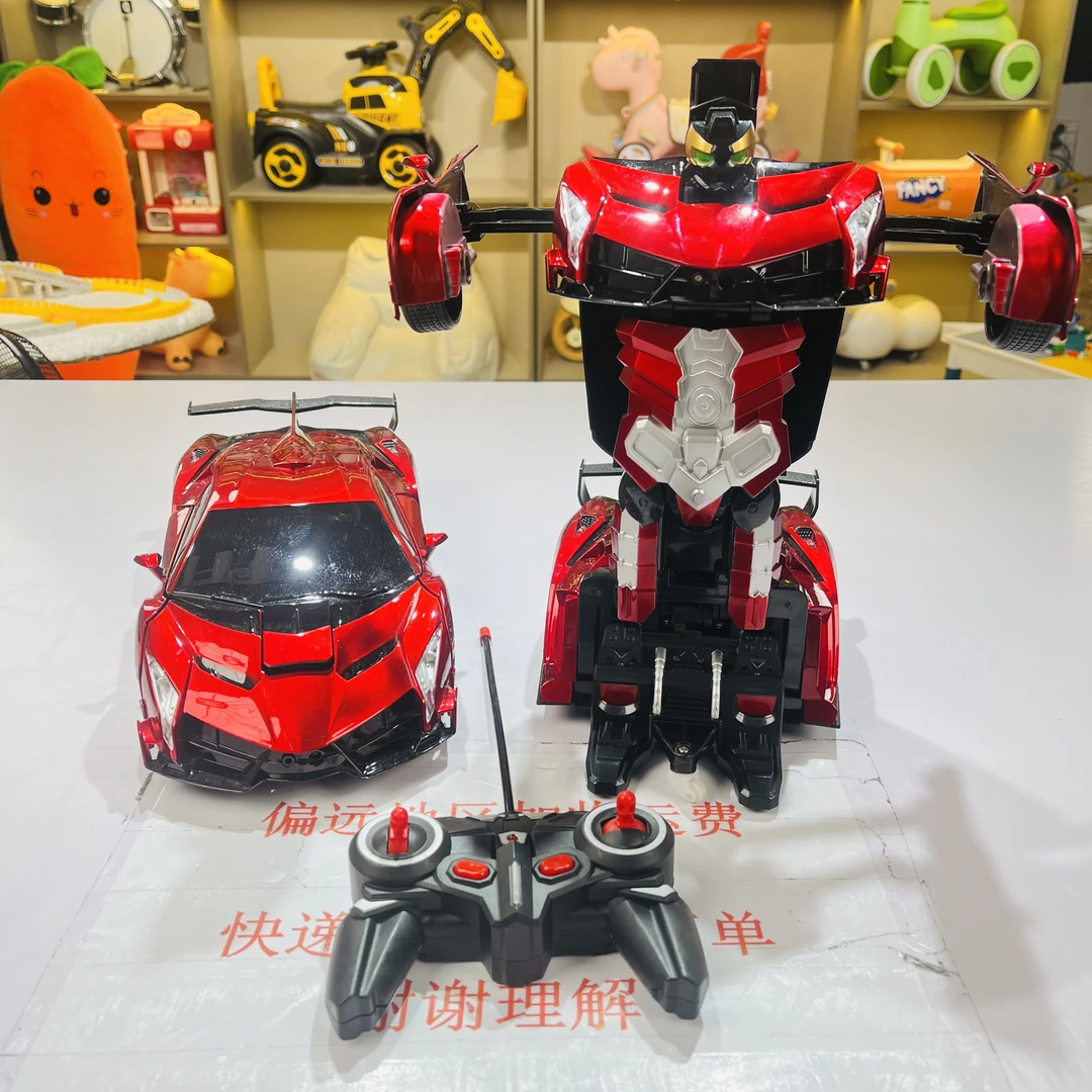 T福利一键，可变形锂遥控车～电充电款李子【礼盒包装】产品看图二