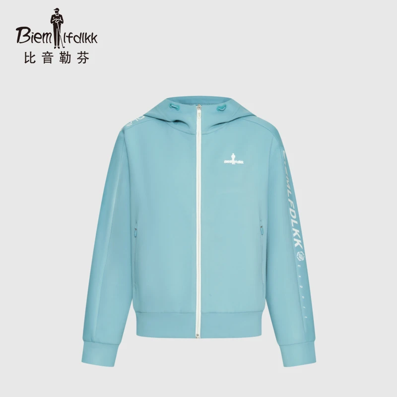 轻运动【超柔空气层】比音勒芬高尔夫时尚新款女士连帽外套卫衣开衫