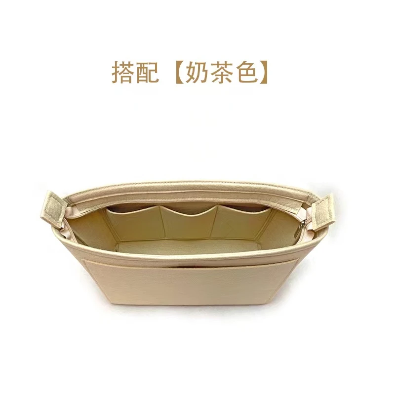适用于底长23cm小托特包专用超轻定型撑包内衬厚料内胆整理收纳包