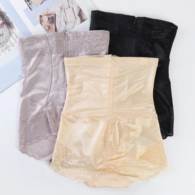 洋奢春夏透气收腹提臀裤女薄款鲨鱼裤显瘦百搭打底减小肚子神器