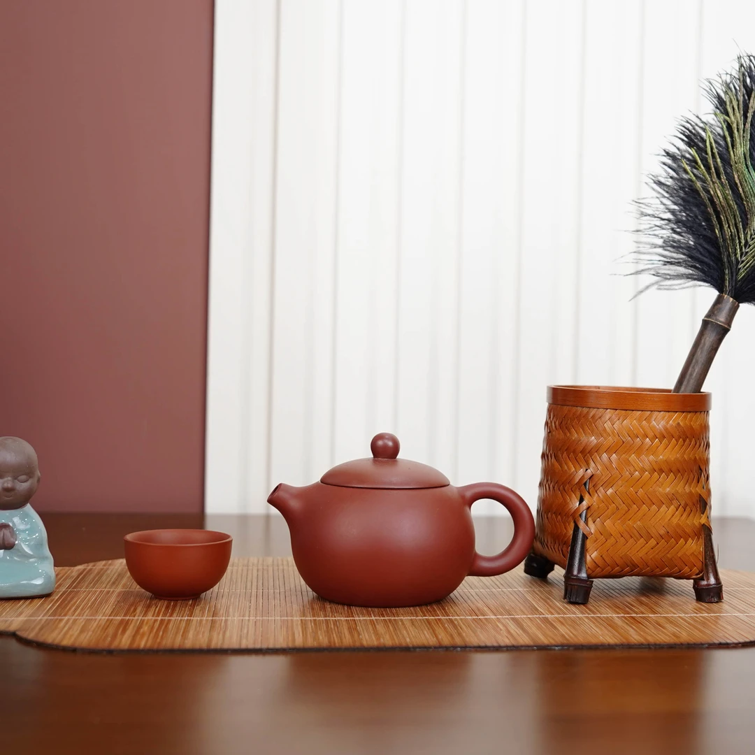 【祥云】竹编茶席大漆茶席