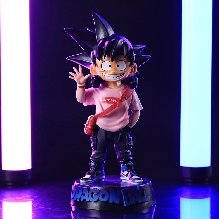 七龙珠手办潮牌孙悟空超级赛亚人GK模型摆件卡卡罗特动漫二次元