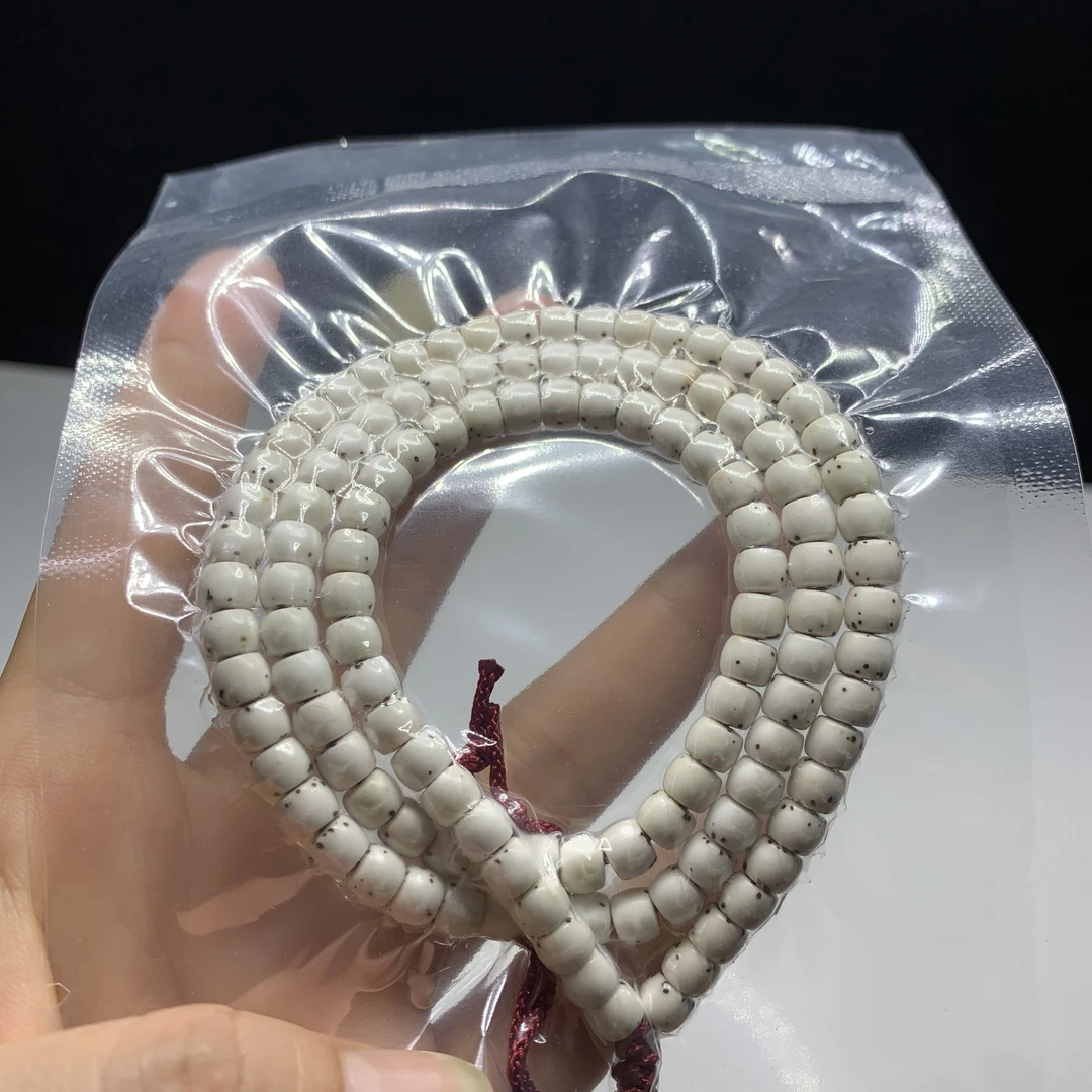 精品原生态顺白6*5mm老型桶长串，数星星系列