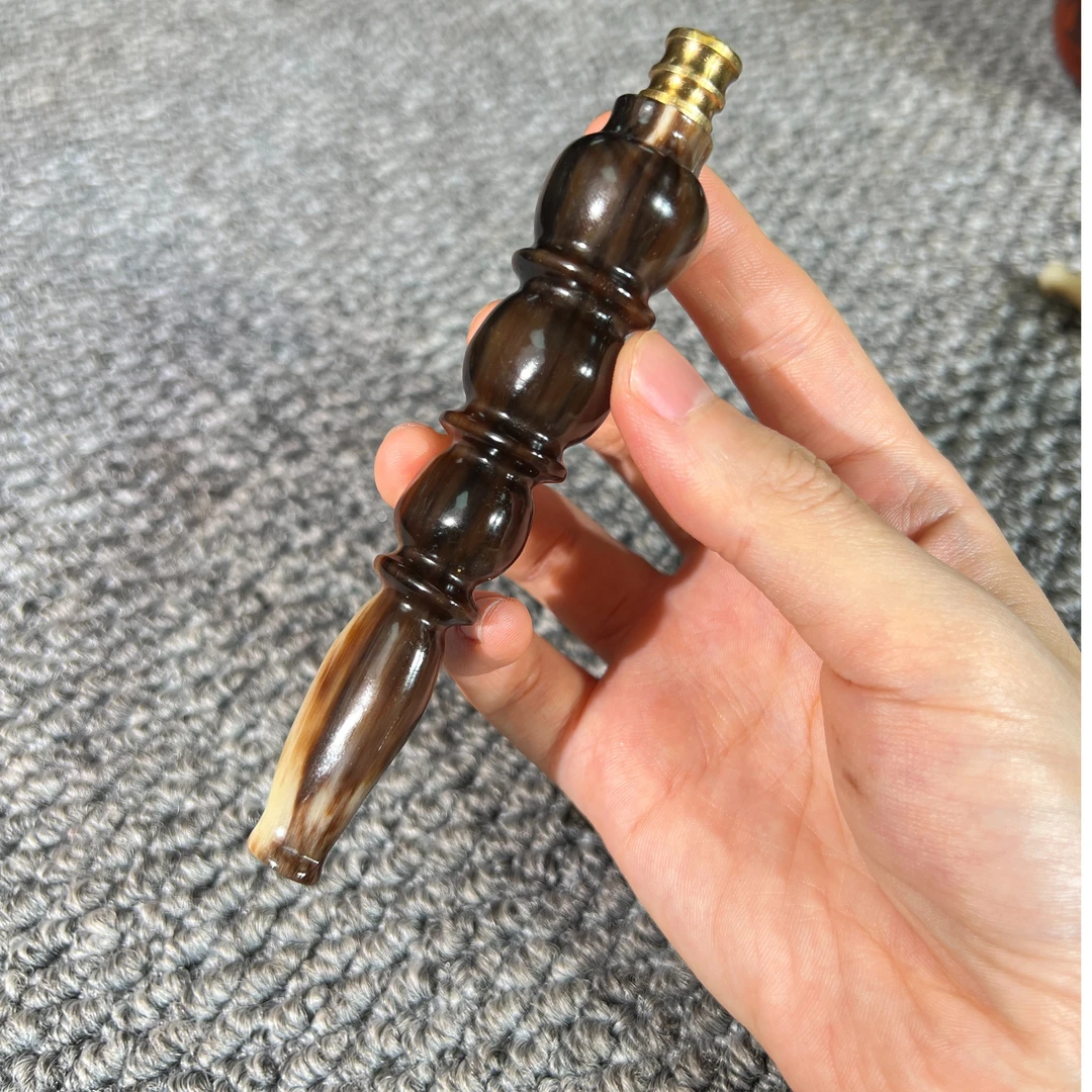 天然牛角整料车烟嘴工