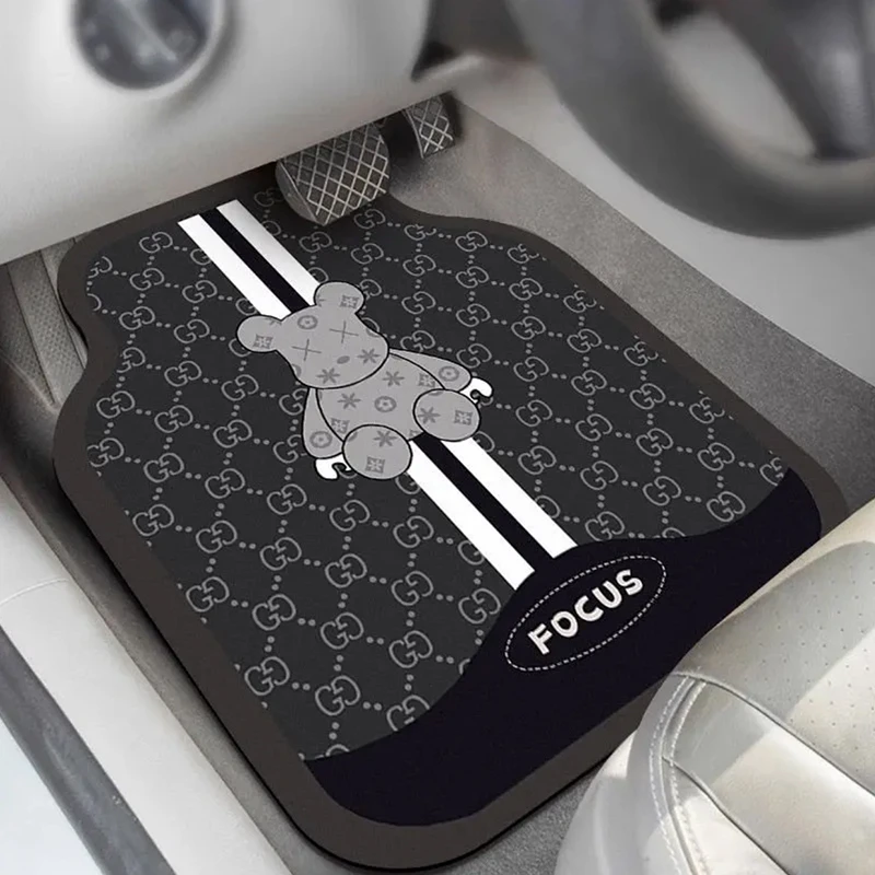 汽车脚垫主驾驶单片车内通用硅藻泥防脏易清洗保护垫车垫汽车脚垫