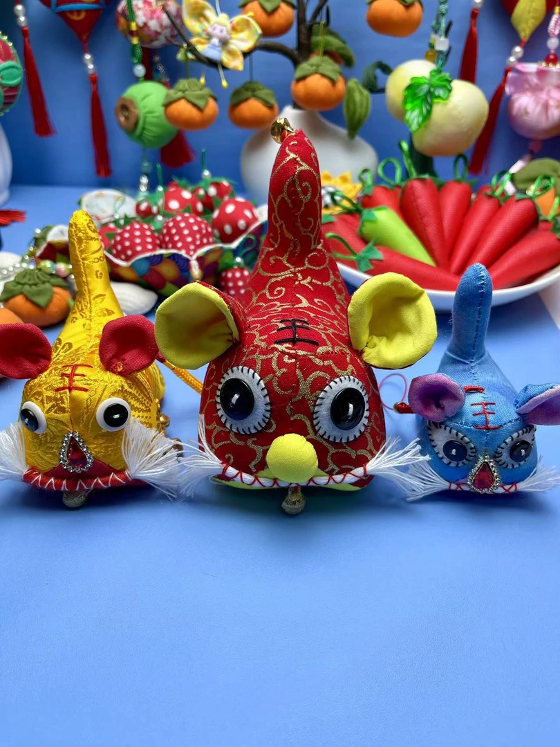 布艺老虎摆件/香香创意手工新款老虎【图纸不是成品】