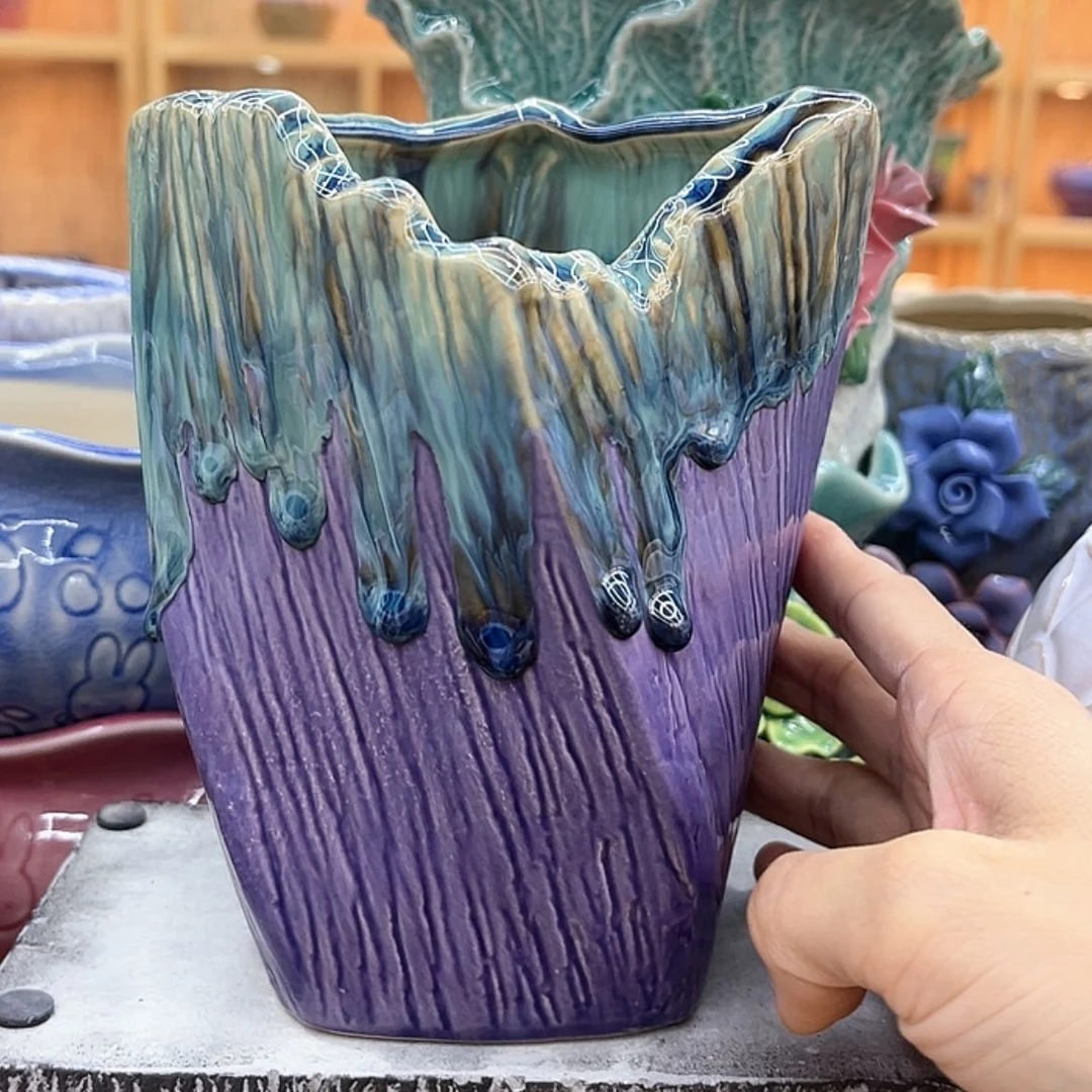 【闪购商品】陶瓷花盆