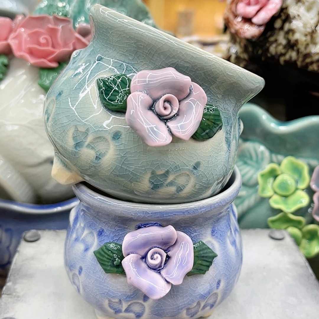 【闪购商品】陶瓷花盆