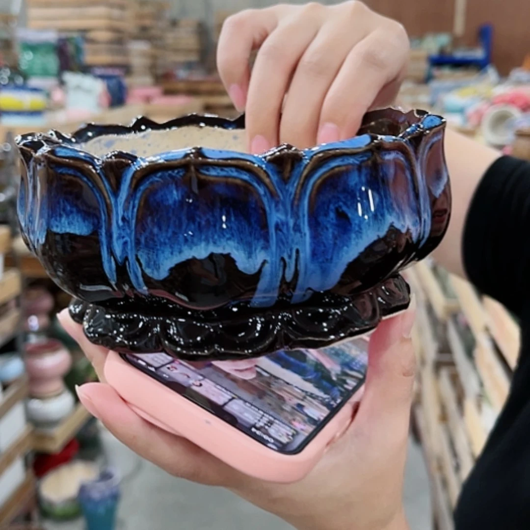 【闪购商品】陶瓷花盆