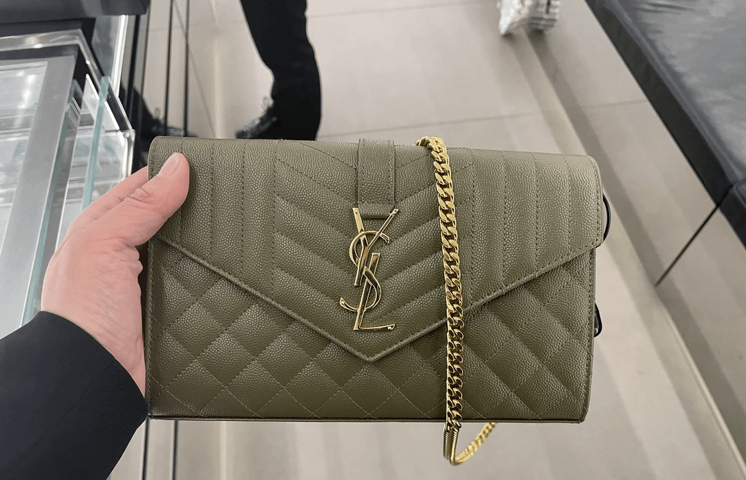 95新 YSL/圣罗兰 Rose/ysl信封包781871