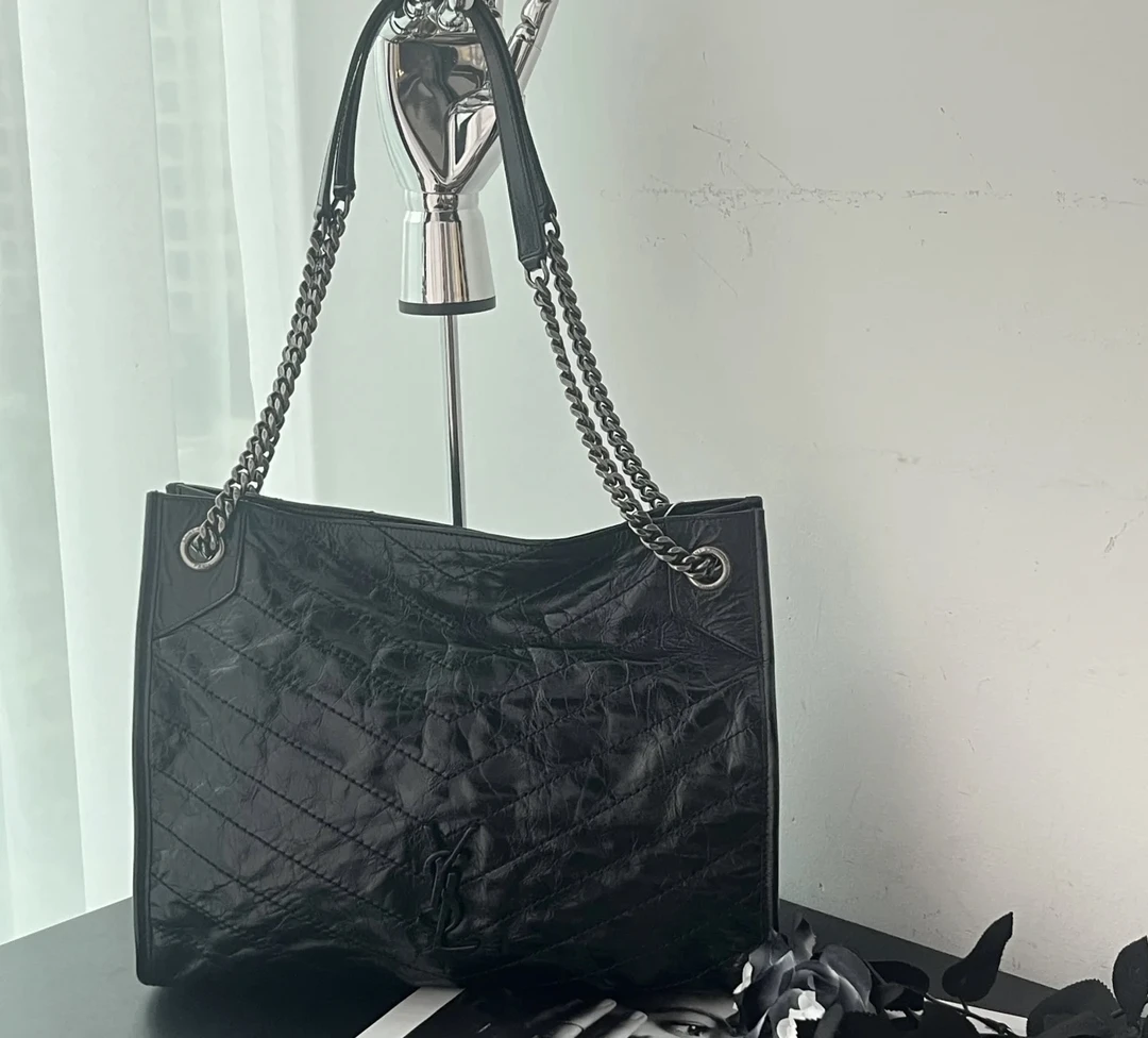 99新 YSL/圣罗兰 Rose/ysl niki购物袋23年783991