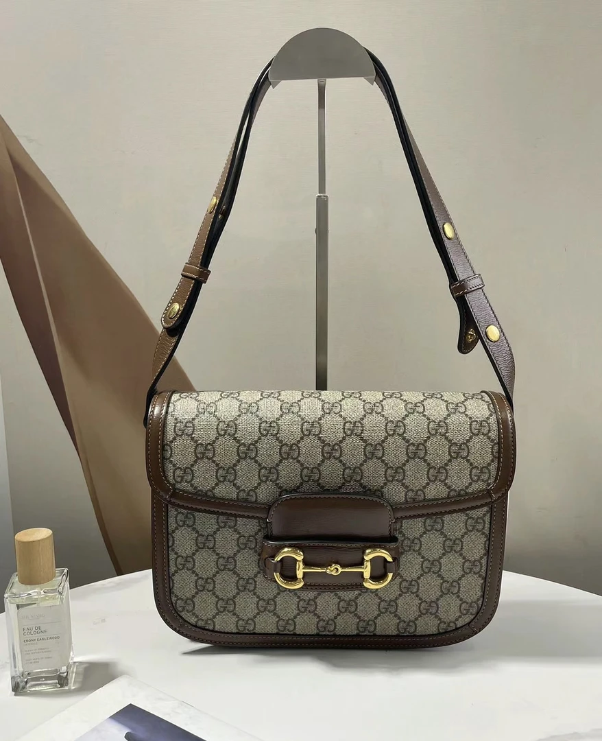 95新 GUCCI/古驰 Rose/古驰1955马鞍包781983