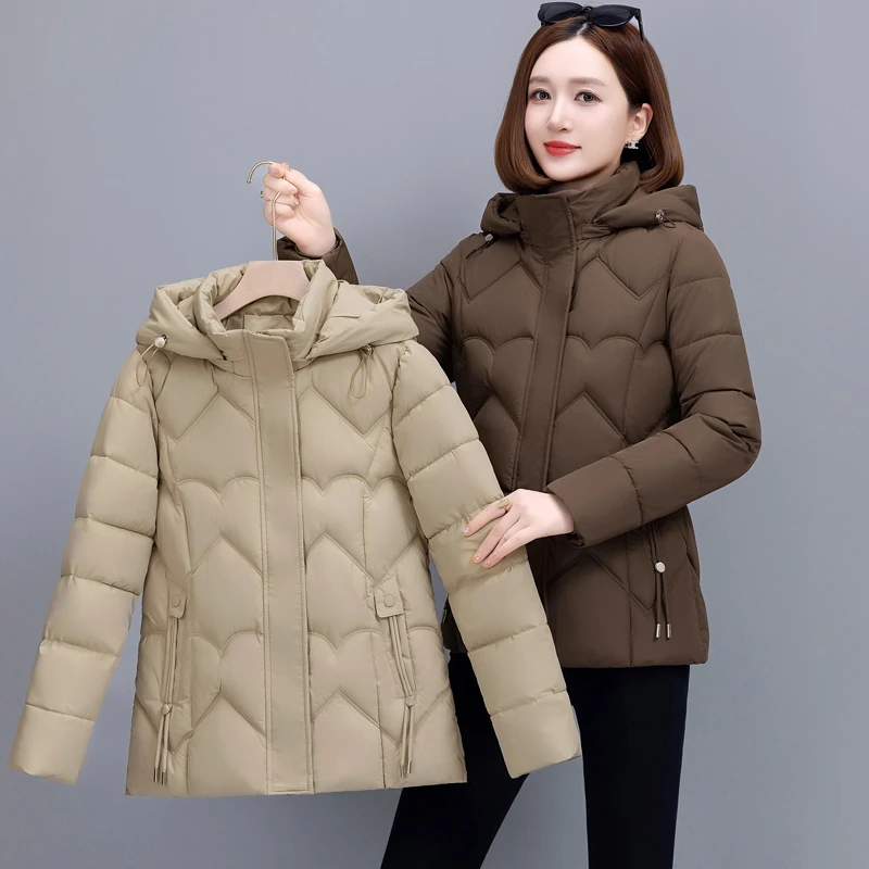 妈妈装冬季保暖棉服加肥加大码200斤棉袄中老年女士棉袄新款