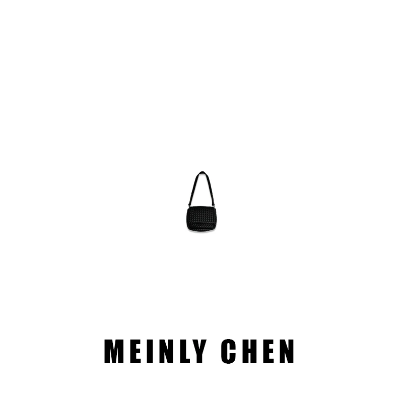【MEINLY  CHEN】高端设计师款时尚百搭腋下单肩包24033