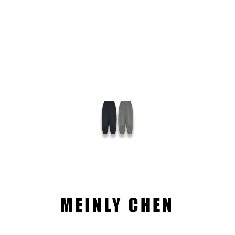【MEINLY  CHEN】【懒人裤】高端设计师款时尚休闲裤822319-3