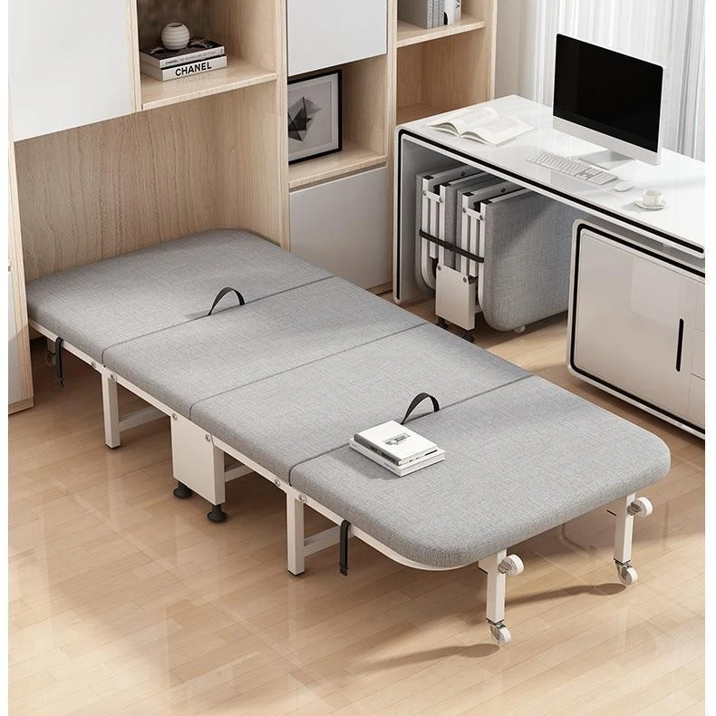 【折叠硬板床】小巧轻便-办公室午休折叠床家用临时陪护午睡加班床